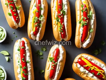 Everything Bagel Hot Dog