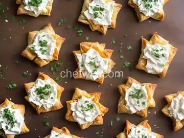 Everything Seasoning Phyllo Crackers