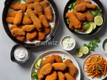 Extra-Crispy Fried Chicken Strips