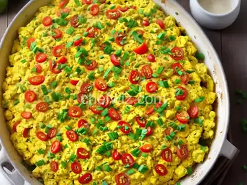 Extreme Veggie Scrambled Eggs