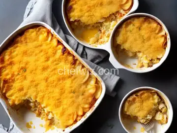 Extremely Cheesy Potato Gratin