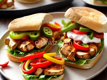Fajita Chicken Sandwiches