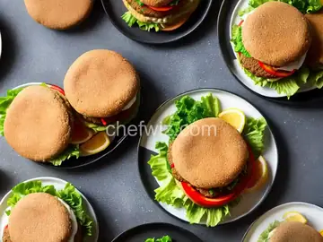 Falafel Burgers