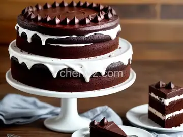 Fallen Chocolate Cake