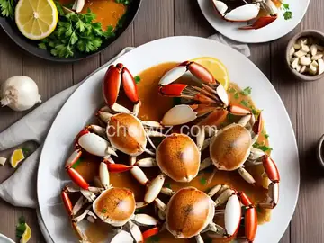 Famous Roast Garlic Crab