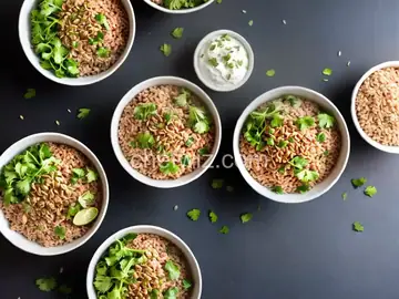Farmers Market Farro Bowls