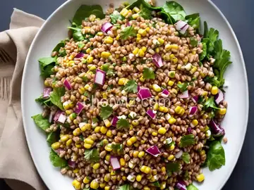 Farro and Corn Salad