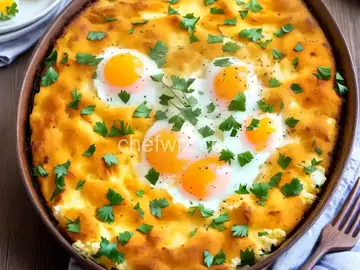 Fast and Fabulous Egg and Cottage Cheese Casserole