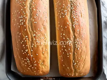Fast and Slow Sesame White Bread Recipe | Bread Baking