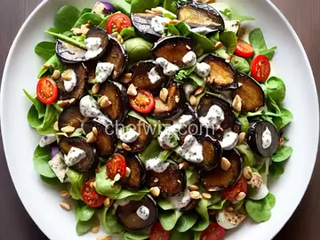 Fattet Betenjan (Eggplant and Yogurt Salad)