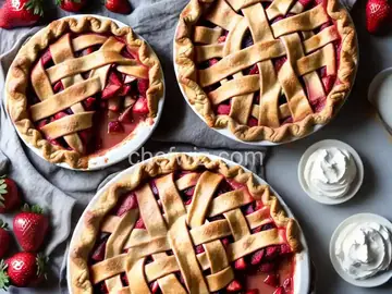 Favorite Strawberry Rhubarb Pie