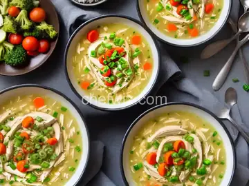 Feel-Better Chicken and Rice Soup