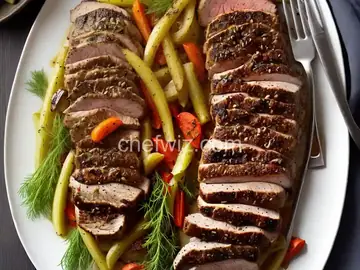 Fennel-Roasted Pork Tenderloin With Sweet Onions Recipe