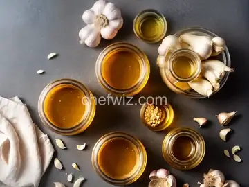 Fermented Garlic Honey
