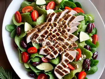 Festive Fall Turkey Salad