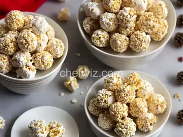 Festive JELL-O Popcorn Balls
