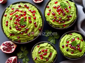 Festive Pomegranate Guacamole