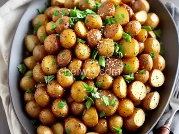 Feta Roasted Potatoes