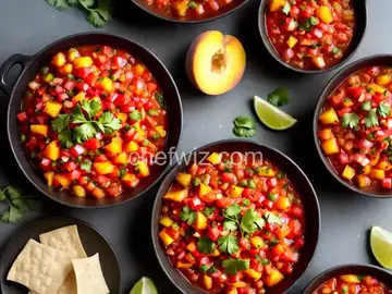Fiery Peach Salsa from 'Little Jars, Big Flavors'
