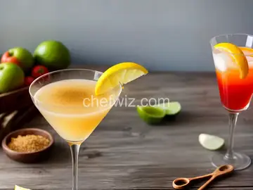 Fifty-Fifty Martini