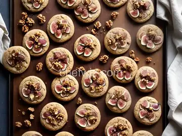 Fig and Walnut Cookies
