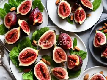 Figs Stuffed with Almonds and Chips