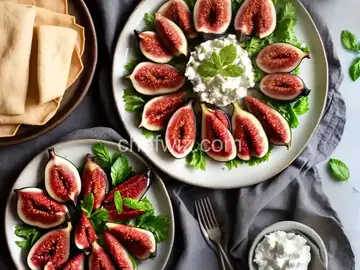 Figs-in-a-Blanket With Goat Cheese