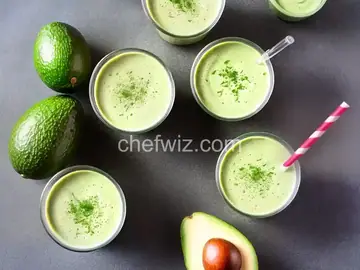 Filipino Avocado Milkshake