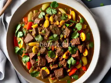 Filipino Beef Giniling (Afritada Style)