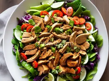 Filipino Chicken Adobo Salad
