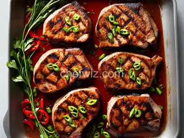 Filipino Grilled Pork Chops