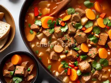 Filipino Menudo (Pork and Liver Stew)