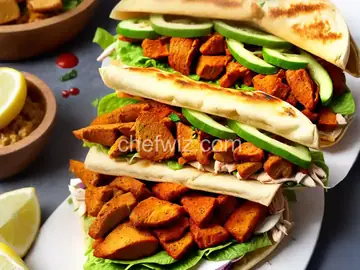 Finest Arabic Chicken Shawarma Sandwich