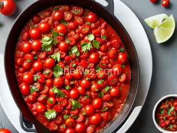 Fire-Roasted Cherry Tomato Salsa
