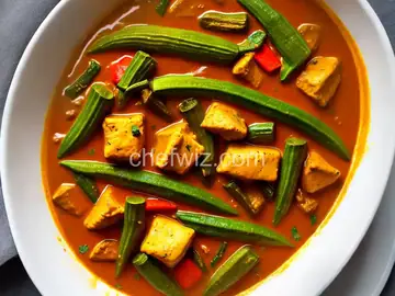 Fish Curry with Okra