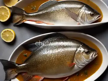 Fish With Rum Butter Sauce