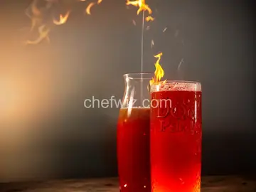 Flaming Doctor Pepper