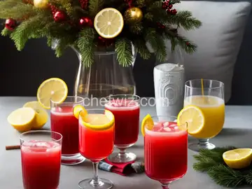 Flaming Holiday Punch Recipe