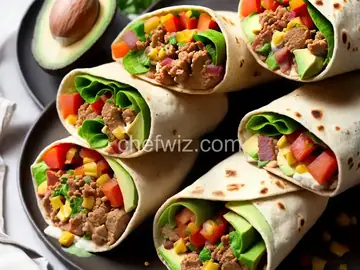 Flannery's Bacon Avocado Burritos