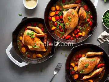 Flattened Pan-Roasted Chicken