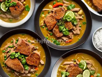 Flavor of the Philippines! Pork Cooked in Coconut Milk