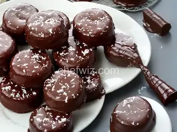 Florida Chocolate-Dipped Coconut Patties
