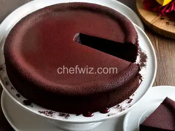 Flourless Chocolate Cake With Café de Olla Ganache