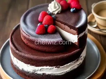 Flourless Chocolate Mousse Cake
