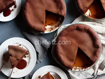 Flourless Molten Spice Cake