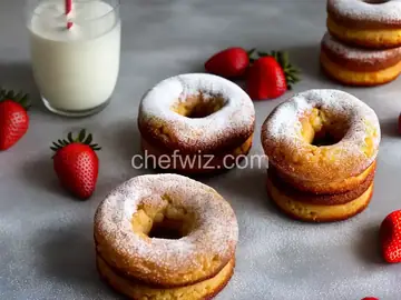 Fluffy Cake Doughnuts