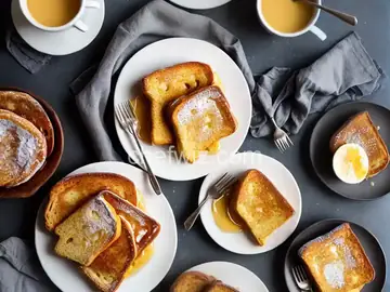 Fluffy French Toast Made With Frozen Bread