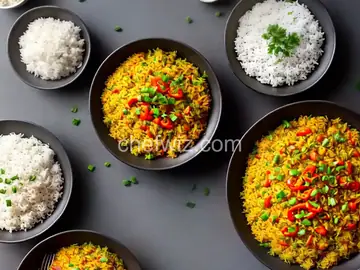 Fluffy Rice Pilaf with Curry
