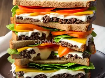 Flying Saucer Sandwich