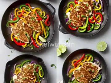 Foil-Packet Chicken Fajitas